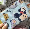 Kt Gato Merlot Pudim Cachorro Cachorro de Orelha Grande Bolsa de Cachorro Desenho Animado Sacola de Compras Dobrável Portátil Bolsa de Mãe