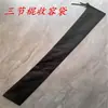 Madeira de Freixo Branco Shaolin Plástico PVC Arma Macia de Três Seções Prop para Treinamento de Combate Prático Performance Artes Marciais Três Seções