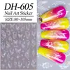 Celebridad de Internet Pegatinas para Uñas Mariposa Aurora Planas con Adhesivo Trasero Concha Luz Mariposa Pegatinas para Uñas DIY Modelo Dh