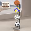 Almacenamiento de Baloncesto, Fútbol Estándar, Voleibol, Dos Capas, Tres Capas, Cuatro Capas, Almacenamiento Multicapa para Balones Infantiles Montado en la Pared
