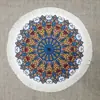 Suministro Directo de Fábrica Innovadora Alfombrilla para Mesa de Comedor Estilo Persa Posavasos, Plato de Flores, Esterilla para Plato de Frutas, Esterilla para Tetera, Esterilla Decorativa