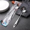 Colher de sopa de aço inoxidável de 6 cm, colher para panela quente, utensílios de cozinha, colher grande de ferro, escorredor, colher de óleo, colher de aço inoxidável, colher, atacado