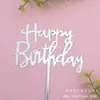 Decoraciones para Pastel de Cumpleaños para Personas Mayores, Deseando Salud, Longevidad, Bendiciones Tan Vastas como el Mar del Este y Tan Duraderas como la Montaña del Sur
