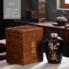 Jingdezhen Jarra de Vinho de Cerâmica Selada Doméstica 3/5/10/20/30/ 25kg Garrafa de Vinho Tanque para Fabricação de Vinho Adega Jarra de Vinho