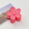 Horquilla con forma de huevo de colores transfronterizos de Europa y América, pinza para el pelo con forma de flor, pinza lateral para mujer Bauhinia, pinza media para la parte trasera, pinza de tiburón para la cabeza