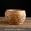 Cerámica Barnizada Horneada a Leña Cerámica Rústica Juego de Té Kung Fu Taza Cónica Taza de Té para Beber Té Taza de Maestro para Mujeres con un Toque de Lujo Taza de Maestro
