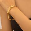 Anillo Pulsera Irregular Exagerado Abstracto de Diseñador de Nicho Color Dorado Pulsera Abierta de Lujo Ligero Gama Alta Pulsera de Mano