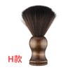 Suministros de fabricantes peine suave para cabello y barba cepillo facial de nailon para el hogar para hombres cepillo facial para barbería cepillo de limpieza para romper el cabello