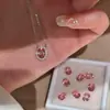 Colar Titanium Aço Integral Letra H Sênior de Nicho Corrente para Suéter All-match Elegante Feminino Corrente para Clavícula Acessórios de Cyber Celebridade Corrente de Colar