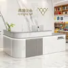 Balcão de Bar Caixa Recepção Loja de Chá com Leite Balcão de Bar Recepção de Salão de Beleza Pequeno Bar Supermercado Balcão Curvo