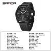 Reloj de Cuarzo Transfronterizo Sanda, Movimiento Silencioso Simple, Resistente al Agua, Reloj Luminoso, Reloj Deportivo para Estudiantes de Secundaria