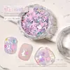 Joyería para Uñas Lentejuelas Mariposa Lentejuelas Mariposa Soñadoras Color Macarrón Colorido Mariposa Lentejuelas Soñadoras Joyería para Uñas