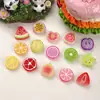 Acessórios de Resina DIY Desenho Animado, 15 Tipos de Presilhas de Cabelo com Fatias de Frutas, Decorações para Capas de Celular, Fivelas de Sapato, Chaveiros, Acessórios para Pingentes