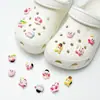 Zapatos Croc 2025 Accesorios Sencillos Ins Corazón Girly Zapatos Croc Hebillas de Zapatos Lindas de Gama Alta Versátiles Flores para Zapatos