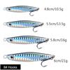 Pesca em barco pesca em alto mar peixe-espada Lobo do Mar cavala menino cigarro Zhang Honggan balanço lento fumaça rápida arremesso longo prato de ferro luminoso isca artificial Luya