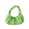Comercio Exterior Transfronterizo Estilo Coreano Bolso de Mujer Color Sólido Bolso Plegado Nube Bolso de Hombro para Mujer Bolso de Hombro Dulce Bolso Nube