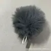 Brinquedos para Gatos Multicolores Bolas de Pelo de Coelho DIY Roupas de Pelúcia Acessórios para Sapatos Acessórios de Cabelo Feitos à Mão Peludo de Animal de Estimação