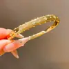 Pulseira com Fecho de Flor em Zircônia Banhada a Ouro 18k Real Pulseira Fashionável de Alto Padrão Design com Senso de Design Joia de Mão de Nicho Atacado