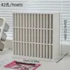 Novo Porta-Canetas Marcadoras Infantis Criativo Fofo Caixa de Armazenamento para Mesa Grande Capacidade Inclinado Rack de Armazenamento para Material de Escritório