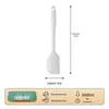 Espátula de Silicone, Conjunto de Colheres Resistentes a Altas Temperaturas Específicas para Panelas Antiaderentes, Colher de Sopa de Grau Alimentício, Escorredor, Conjunto de Três Peças de Utensílios de Cozinha