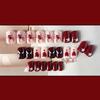 Uñas de Araña Sangrienta Uñas de Dibujos Animados Parche de Uñas Dulce Cool Parche de Uñas Uñas Postizas Nuevas Parche de Uñas Uñas Acabadas