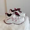 Novos Tênis Mesh Dad para Crianças Primavera/Verão 2026 com Velcro, Solado Macio, Respirável, Antiderrapante, Tênis Casuais para Meninos e Meninas