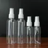 Frasco Pequeno Transparente com Borrifador, Frasco Pequeno com Borrifador, Frasco Dispensador de Álcool, Frasco Pequeno com Borrifador para Casa, Frasco Pequeno de Plástico Transparente, Frasco Transparente Dispensador de Líquido