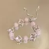 Accesorio de Vacaciones: Pulsera Multicolor de Cuentas de Cristal y Perlas de Arroz de Múltiples Capas, Joyería de Mano Bohemia Lujosa y de Alta Gama