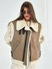 Ropa de Mujer Transfronteriza Y2K Europea y Americana Nueva Ropa de Mujer Chaleco de Algodón Polar Integrado con Piel Chaleco Chaqueta Tops para Mujer