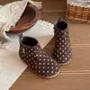Botas Birkenstock versáteis e estilosas em camurça retrô para meninas, novas botas de tornozelo estilo coreano outono/inverno 2026, tamanhos médios e grandes, botas Martin da moda