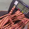 Cuentas de Madera de Ciprés Rojo de Alta Calidad Accesorios para Manualidades Cuerda de Mano Tejida a Mano Collar Cuentas Wenwan Accesorios de Moda Cuentas Espaciadoras
