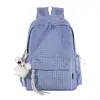 Mochila a cuadros estilo Hong Kong retro para mujer, nuevo modelo 2026, mochila escolar para estudiante de gran capacidad, mochila de viaje para portátil, venta al por mayor