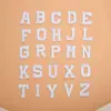 Parches Adhesivos de Letras Inglesas Coloridos en Blanco y Negro Termoadhesivos Parches Bordados Parches para Coser Ropa DIY Parches de Tela Accesorios
