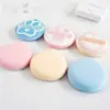 Esponja de Maquillaje con Forma de Garra de Gato de Dibujos Animados, Malvavisco, Cushion de Aire, Huevo de Belleza, Polvo Compacto, Base Líquida, Especial para Seco y Húmedo, Caja de Almacenamiento Extra Grande para Mujeres