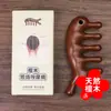 Peine de Masaje de Sándalo Natural para Terapia de Meridianos de la Cabeza, Peine Gua Sha Anticaída del Cabello, Peine de Dientes Anchos y Espaciados Grandes, Artículo de Regalo, Peine de Madera Maciza