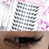 Comércio Exterior Transfronteiriço Cílios Postiços Estilo Leve Pequeno Gênio Kit de Cola Densa Volumosa Realça os Olhos Mostra Aura Mais Vendido