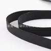 Elástico sem Tecelagem, Elástico de Borracha Tricotado de Alta Elasticidade Preto e Branco, Elástico Especial Engrossado para Lingerie e Calcinhas