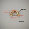 Puente de arco de aleación ropa equipaje ferretería accesorios para bolsos accesorios de joyería semicirculares en stock venta al por mayor especificaciones completas