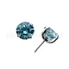 Suporte para tigela de fundo redondo F136 pino de titânio garra de inserção ajuste de cravação zircônia cúbica piercing de nariz piercing de lábio brinco G23 joia de liga de titânio
