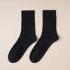 Meias de Lã para Homem, Resistentes a Odores, Absorventes de Suor, Outono e Inverno, Cor Sólida, Meia-Panturrilha, Meias Simples para Homem Business Casual, Modernas e Versáteis