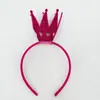 Cosplay de Halloween Recorte Corona Estéreo Brillo Brillo Diadema Diadema para Fiesta de Cumpleaños Infantil