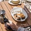 Dropshipping Vajilla de Plástico Cuencos y Platos Suministros Portátiles para Camping Platos de Plástico para Cena para Platos y Verduras
