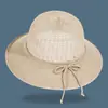 Gorra de Regalo Verano Más Vendida Nueva Gorra de Melocotón Gorra de Rafia Estilo Madre Gorra de Protección Solar Sombrero para el Sol Manchas Cinta