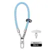 Cordón para Teléfono Móvil Personalizado de Alta Gama, Correa de Muñeca Trenzada, Cordón Corto para Funda de Teléfono Móvil, Venta al por Mayor de Fábrica
