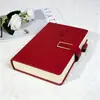 Caderno Super Grosso, Bloco de Notas Executivo, Livro de Registro de Reuniões de Escritório, Caderno com Capa de Couro Super Grossa, Diário A5 para Estudante Universitário