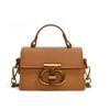 Bolso vintage estilo Hong Kong, novedad de verano de 2024, bolso de hombro sencillo y combinable para chicas, bolso cruzado texturizado a la moda.
