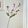 Pequeñas Flores de Ciruelo Artificiales Retro Flores Falsas de Ciruelo Pequeño de Cera de Gama Alta Arreglo Floral Decorativo para Sala de Estar Mesa de Comedor Venta al por Mayor Transfronteriza