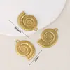 Pingentes da Série Marinha em Aço Inoxidável Pingente de Concha Estrela do Mar Acessórios para Joias DIY Pingente para Pulseira Colar Chaveiro