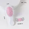Lindo peine para el cabello en forma de corazón estilo píxel para uso doméstico, ideal para trenzar y seccionar el cabello, un peine DIY tipo espina de pescado con un alto atractivo estético, perfecto para niñas que aman un toque de encanto femenino, y también funciona como peine de masaje