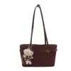 Bolsa Pequena Fosca Retro para o Dia a Dia Mulher 2026 Nova Moda Bolsa de Ombro Único para Sob o Braço Passeio Trabalho Bolsa de Mão Estilosa